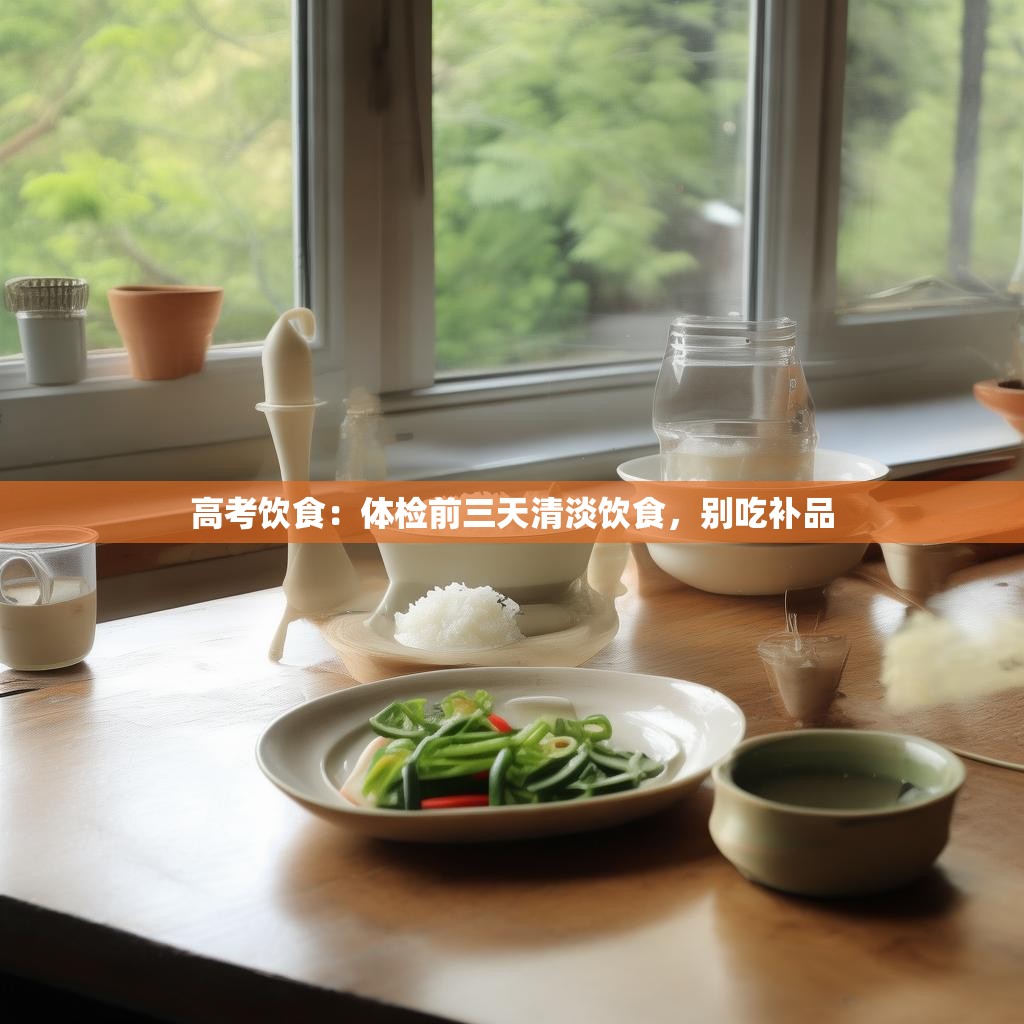 高考饮食：体检前三天清淡饮食，别吃补品