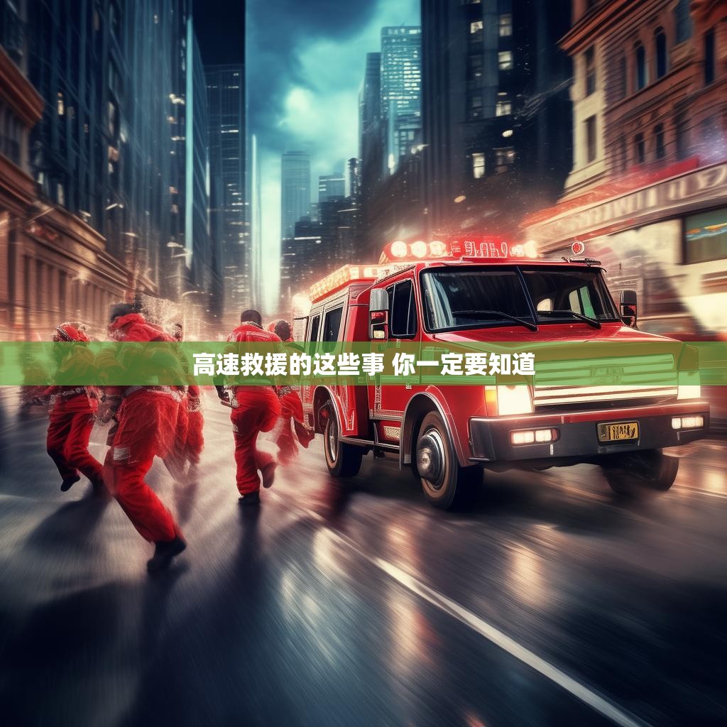 高速救援的这些事 你一定要知道