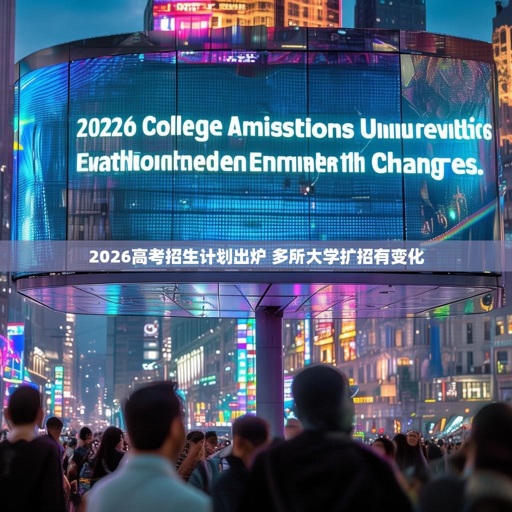 2026高考招生计划出炉 多所大学扩招有变化 2026高考招生计划出炉 多所大学扩招有变化